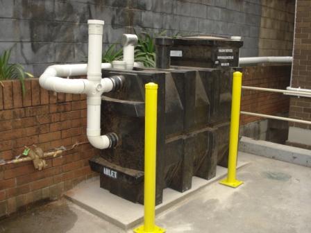 Grease Trap Completed and Approved